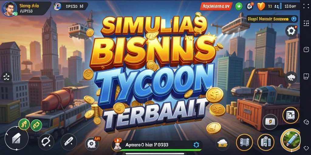 Screenshot gameplay API33 menampilkan pengalaman Tycoon yang seru.