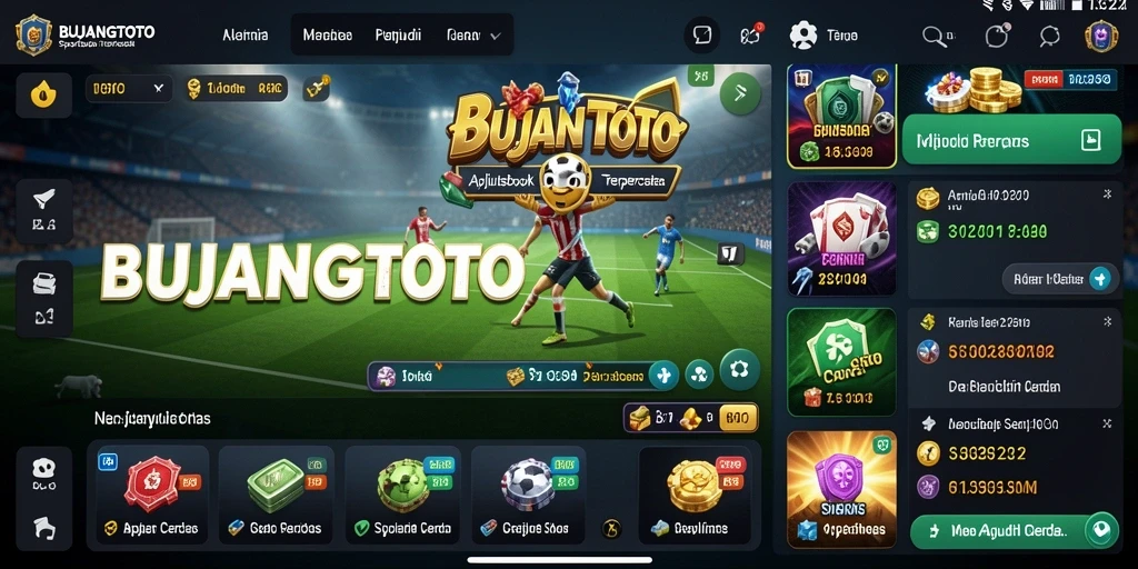 Screenshot utama BUJANGTOTO yang menunjukkan fitur taruhan olahraga terbaik.