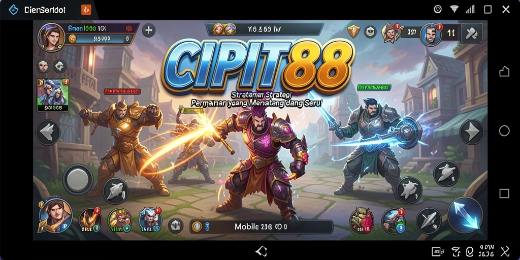 Tangkapan layar menunjukkan gameplay seru dari CIPIT88 dengan strategi mendalam.