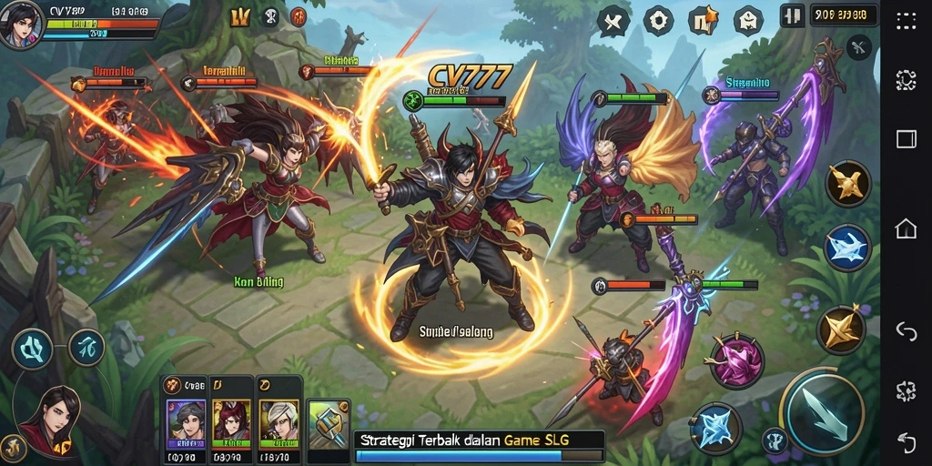 Tampilan gameplay SLG yang seru dan penuh strategi.