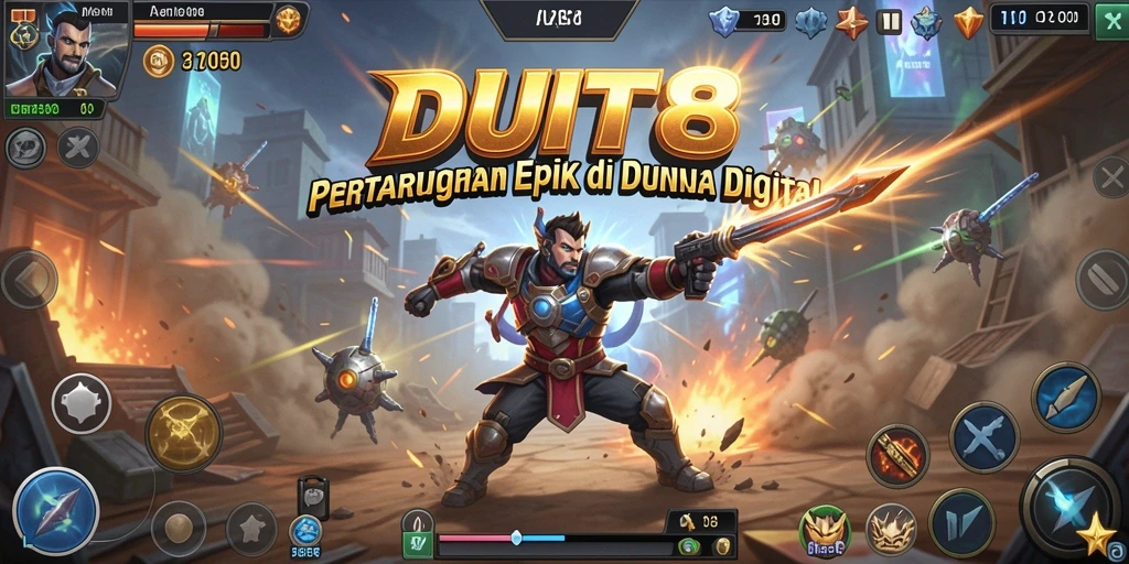 Gameplay intens dan grafis menakjubkan dari DUIT8.