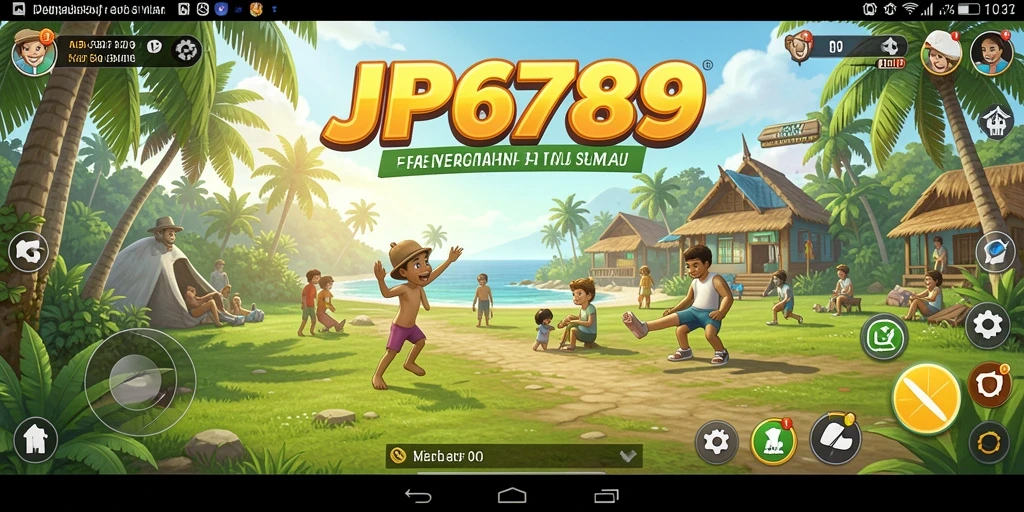 Tampilan gameplay JP6789 yang interaktif dan penuh warna.