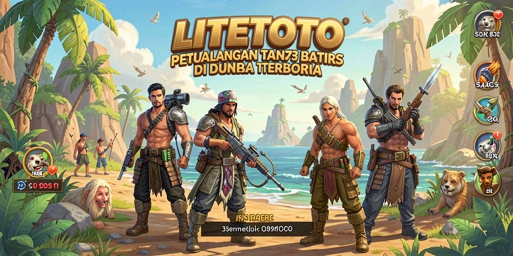 Tangkapan layar gameplay LITETOTO di dunia terbuka yang luas.