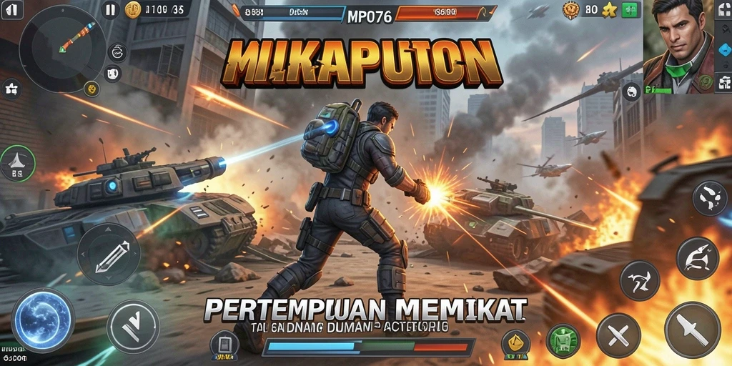 Gambaran menyenangkan dari aksi pertarungan dalam MPO76.