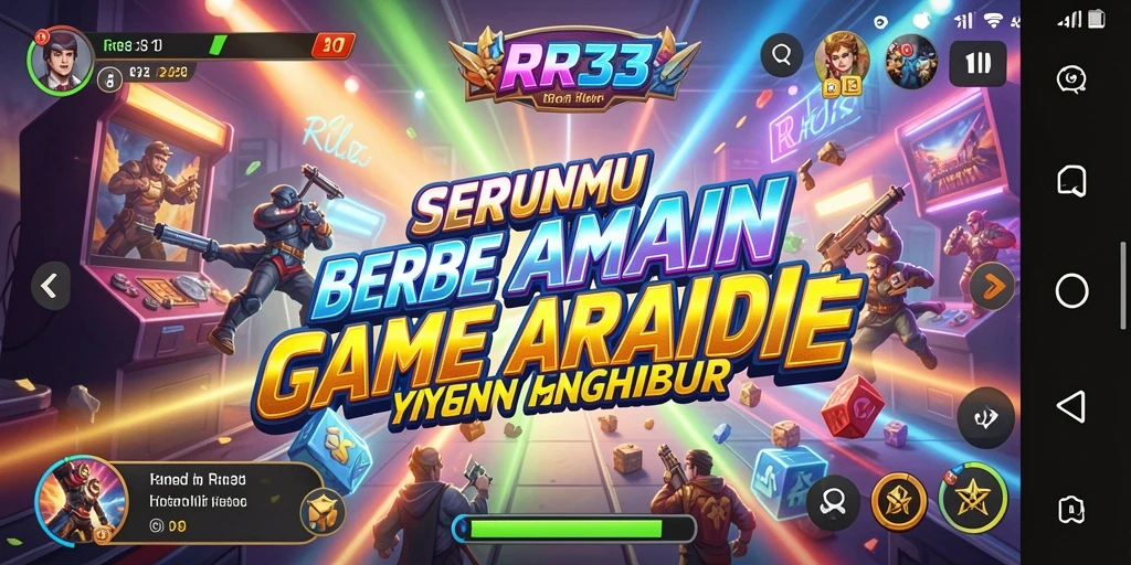 Screenshot gameplay RR33 dengan aksi seru dan tantangan menarik.