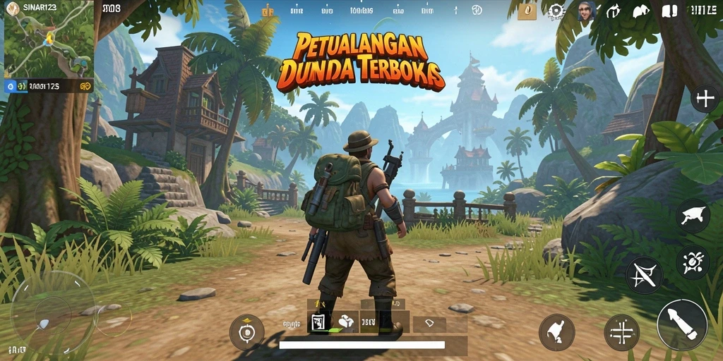 Gameplay SINAR123 menampilkan kebebasan eksplorasi di dunia terbuka.