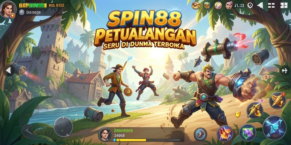 Gameplay seru di dunia terbuka SPIN88, penuh petualangan.