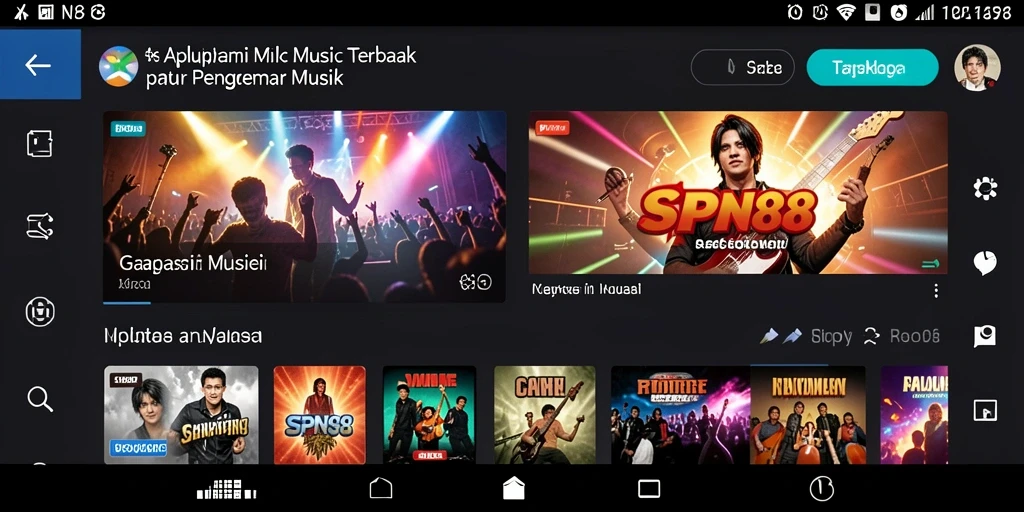 Tampilan screenshot dari gameplay SPN88 yang menampilkan fitur musik hebat.