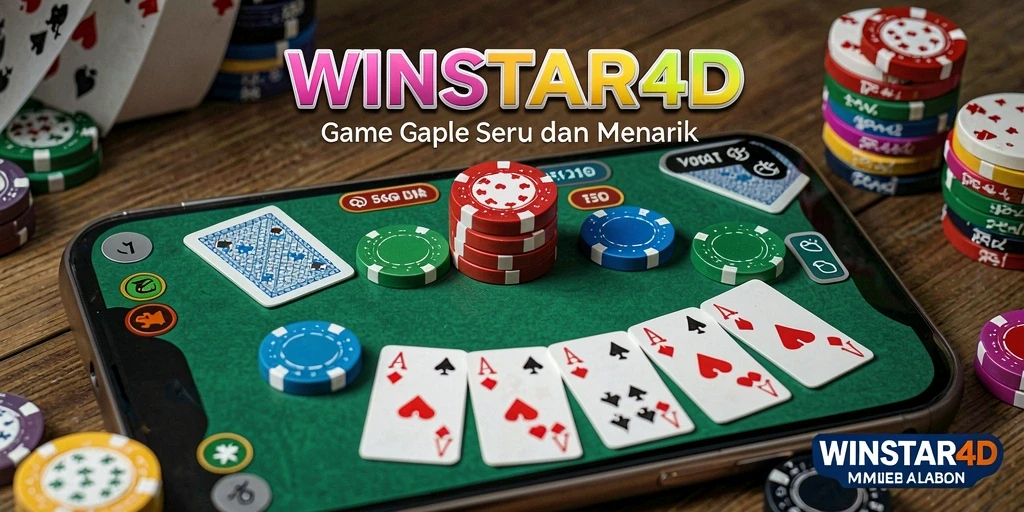 Tampilan gameplay seru dan interaktif dalam WINSTAR4D.